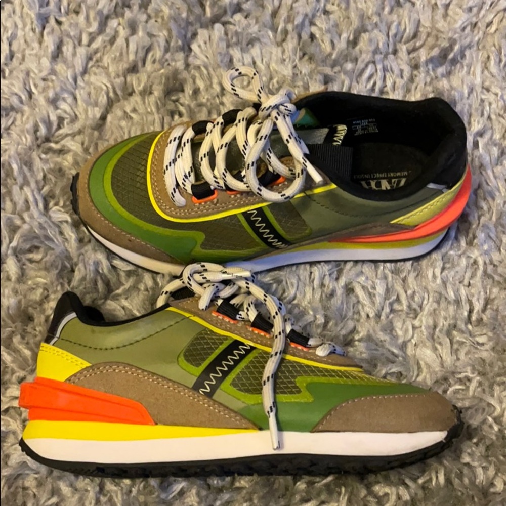 Neon Sneakers ! Super Stylish !!